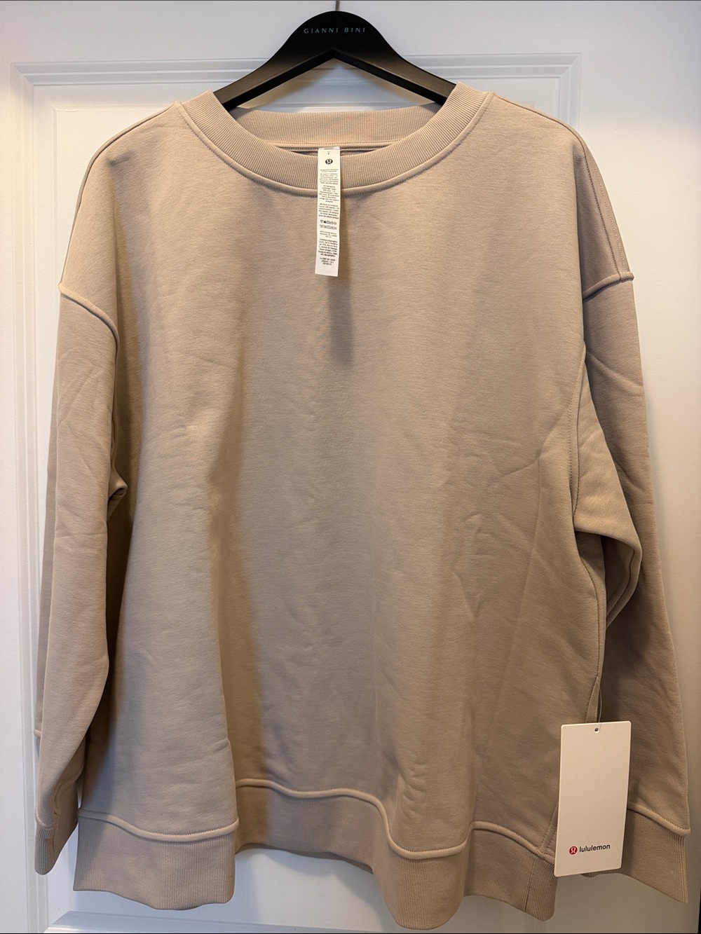 lululemon athletica Women’s Crewneck Sweater - Light Beige